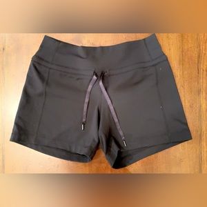Size 4 Black Lululemon Shorts
